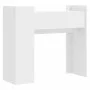 Mesa consola de madera de ingeniería blanca 100x35x90 cm de , Mesas auxiliares - Ref: Foro24-848465, Precio: 65,61 €, Descuen...