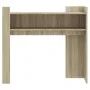 Mesa consola de madera de ingeniería roble Sonoma 100x35x90 cm by , Side tables - Ref: Foro24-848467, Price: 63,59 €, Discoun...