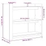 Mesa consola de madera de ingeniería negra 100x35x90 cm de , Mesas auxiliares - Ref: Foro24-848473, Precio: 75,66 €, Descuent...
