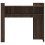 Mesa consola de madera de ingeniería marrón roble 100x35x90 cm de , Mesas auxiliares - Ref: Foro24-848471, Precio: 66,28 €, D...