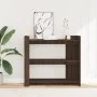 Mesa consola de madera de ingeniería marrón roble 100x35x90 cm by , Side tables - Ref: Foro24-848478, Price: 76,96 €, Discoun...
