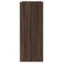 Mesa consola de madera de ingeniería marrón roble 100x35x90 cm by , Side tables - Ref: Foro24-848478, Price: 76,96 €, Discoun...