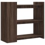 Mesa consola de madera de ingeniería marrón roble 100x35x90 cm de , Mesas auxiliares - Ref: Foro24-848478, Precio: 78,18 €, D...