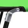 Tumbona plegable de acero verde de vidaXL, Tumbonas - Ref: Foro24-310347, Precio: 54,73 €, Descuento: %
