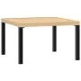 Set de sofás de jardín con cojines 4 piezas aluminio negro de , Conjuntos de jardín - Ref: Foro24-3283687, Precio: 515,65 €, ...