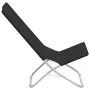 Sillas de playa plegables 2 unidades tela negras de vidaXL, Sillas de jardín - Ref: Foro24-310375, Precio: 82,86 €, Descuento: %
