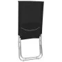 Sillas de playa plegables 2 unidades tela negras de vidaXL, Sillas de jardín - Ref: Foro24-310375, Precio: 82,86 €, Descuento: %
