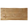 Tablero de mesa borde natural madera maciza mango 80x40x2,5 cm de , Tableros para mesas - Ref: Foro24-370658, Precio: 62,40 €...