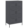 Aparador de acero gris antracita 68x39x113 cm de , Aparadores - Ref: Foro24-842960, Precio: 152,53 €, Descuento: %