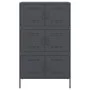 Aparador de acero gris antracita 68x39x113 cm de , Aparadores - Ref: Foro24-842960, Precio: 150,40 €, Descuento: %