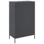 Aparador de acero gris antracita 68x39x113 cm de , Aparadores - Ref: Foro24-842960, Precio: 150,40 €, Descuento: %
