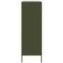 Aparador de acero verde oliva 68x39x113 cm de , Aparadores - Ref: Foro24-842962, Precio: 150,65 €, Descuento: %