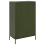 Aparador de acero verde oliva 68x39x113 cm de , Aparadores - Ref: Foro24-842962, Precio: 150,65 €, Descuento: %