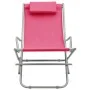 Sillas mecedoras 2 unidades acero rosa de vidaXL, Tumbonas - Ref: Foro24-310341, Precio: 98,46 €, Descuento: %