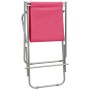 Sillas mecedoras 2 unidades acero rosa de vidaXL, Tumbonas - Ref: Foro24-310341, Precio: 99,29 €, Descuento: %