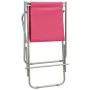 Sillas mecedoras 2 unidades acero rosa de vidaXL, Tumbonas - Ref: Foro24-310341, Precio: 98,46 €, Descuento: %