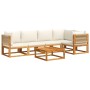 Set de sofás de jardín con cojines 6 pzas madera maciza acacia de , Sofás de exterior - Ref: Foro24-3278852, Precio: 680,70 €...