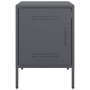 Mesitas de noche 2 unidades acero gris antracita 36x39x50,5 cm de , Mesitas de noche - Ref: Foro24-842915, Precio: 94,40 €, D...