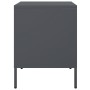 Mesitas de noche 2 unidades acero gris antracita 36x39x50,5 cm de , Mesitas de noche - Ref: Foro24-842915, Precio: 94,40 €, D...