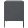 Mesitas de noche 2 unidades acero gris antracita 36x39x50,5 cm de , Mesitas de noche - Ref: Foro24-842915, Precio: 79,38 €, D...