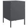 Mesitas de noche 2 unidades acero gris antracita 36x39x50,5 cm de , Mesitas de noche - Ref: Foro24-842915, Precio: 79,38 €, D...