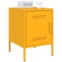 Mesitas de noche 2 uds acero amarillo mostaza 36x39x50,5 cm de , Mesitas de noche - Ref: Foro24-842917, Precio: 94,40 €, Desc...