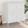 Aparador de acero blanco 68x39x79 cm de , Aparadores - Ref: Foro24-842957, Precio: 109,25 €, Descuento: %