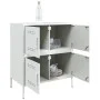Aparador de acero blanco 68x39x79 cm de , Aparadores - Ref: Foro24-842957, Precio: 109,25 €, Descuento: %