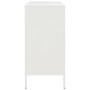 Aparador de acero blanco 68x39x79 cm de , Aparadores - Ref: Foro24-842957, Precio: 110,51 €, Descuento: %