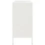 Aparador de acero blanco 68x39x79 cm de , Aparadores - Ref: Foro24-842957, Precio: 109,25 €, Descuento: %
