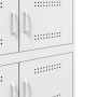Aparador de acero blanco 68x39x79 cm de , Aparadores - Ref: Foro24-842957, Precio: 110,51 €, Descuento: %