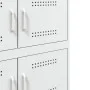 Aparador de acero blanco 68x39x79 cm de , Aparadores - Ref: Foro24-842957, Precio: 109,25 €, Descuento: %