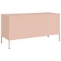 Mueble para TV acero rosa 100,5x39x50,5 cm de , Muebles TV - Ref: Foro24-843037, Precio: 123,37 €, Descuento: %