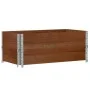 Jardinera de madera maciza de pino marrón 100x50 cm de , Maceteros y jardineras - Ref: Foro24-3295394, Precio: 64,29 €, Descu...