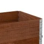 Jardinera de madera maciza de pino marrón 100x50 cm de , Maceteros y jardineras - Ref: Foro24-3295394, Precio: 64,29 €, Descu...