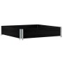 Jardinera de madera maciza de pino negra 100x100 cm de , Maceteros y jardineras - Ref: Foro24-3295396, Precio: 52,08 €, Descu...