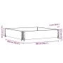 Jardinera de madera maciza de pino negra 100x100 cm de , Maceteros y jardineras - Ref: Foro24-3295396, Precio: 41,72 €, Descu...
