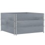 Jardinera de madera maciza de pino gris 100x100 cm de , Maceteros y jardineras - Ref: Foro24-3295433, Precio: 121,17 €, Descu...