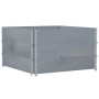 Jardinera de madera maciza de pino gris 100x100 cm de , Maceteros y jardineras - Ref: Foro24-3295433, Precio: 121,17 €, Descu...