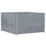 Jardinera de madera maciza de pino gris 100x100 cm de , Maceteros y jardineras - Ref: Foro24-3295433, Precio: 103,09 €, Descu...
