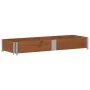 Jardinera de madera maciza de pino marrón 150x50 cm de , Maceteros y jardineras - Ref: Foro24-3295406, Precio: 48,88 €, Descu...