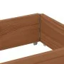 Jardinera de madera maciza de pino marrón 150x50 cm de , Maceteros y jardineras - Ref: Foro24-3295406, Precio: 48,88 €, Descu...