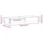 Jardinera de madera maciza de pino marrón 150x50 cm de , Maceteros y jardineras - Ref: Foro24-3295406, Precio: 48,88 €, Descu...