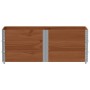 Jardinera de madera maciza de pino marrón 150x50 cm de , Maceteros y jardineras - Ref: Foro24-3295438, Precio: 139,66 €, Desc...