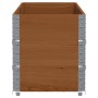 Jardinera de madera maciza de pino marrón 150x50 cm de , Maceteros y jardineras - Ref: Foro24-3295438, Precio: 139,66 €, Desc...