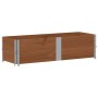 Jardinera de madera maciza de pino marrón 150x50 cm de , Maceteros y jardineras - Ref: Foro24-3295410, Precio: 99,18 €, Descu...