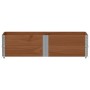 Jardinera de madera maciza de pino marrón 150x50 cm de , Maceteros y jardineras - Ref: Foro24-3295410, Precio: 99,18 €, Descu...