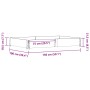 Jardinera de madera maciza de pino negra 150x100 cm de , Maceteros y jardineras - Ref: Foro24-3295412, Precio: 58,62 €, Descu...
