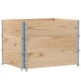 Jardinera de madera maciza de pino 80x60 cm de , Maceteros y jardineras - Ref: Foro24-3295419, Precio: 86,21 €, Descuento: %