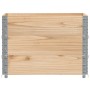 Jardinera de madera maciza de pino 80x60 cm de , Maceteros y jardineras - Ref: Foro24-3295419, Precio: 95,25 €, Descuento: %